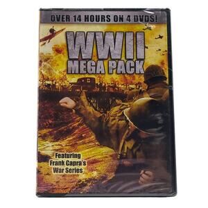 WWII Mega Pack DVD Brand New Sealed Over 14 Hours Frank Capra Series